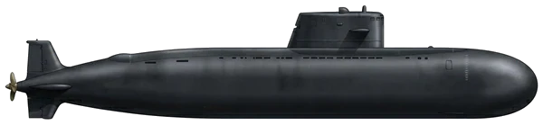 Papa-class profile silhouette