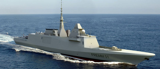 Photo of FREMM frigate-class