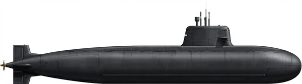 Type 039A-class silhouette