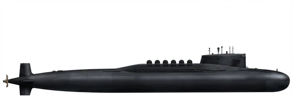 Type 092-class silhouette