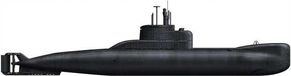 Type 206-class silhouette