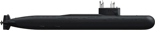 Yankee I submarine side profile drawing