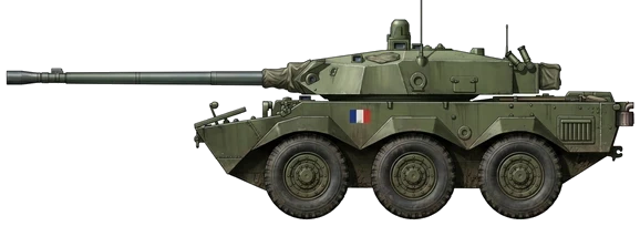 AMX-10 RC profile drawing