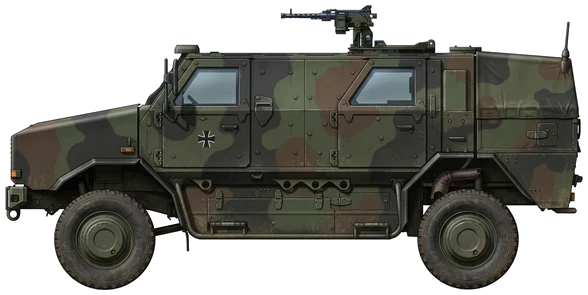 ATF Dingo profile drawing