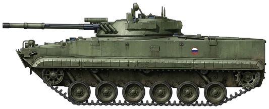 BMP-3 profile drawing