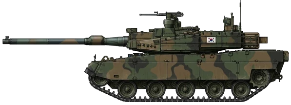 K2 Black Panther profile drawing