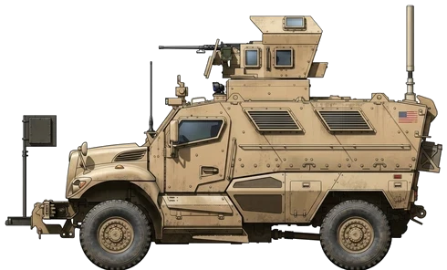 MaxxPro profile drawing