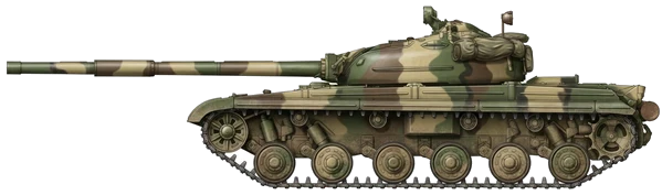 T-64 profile drawing