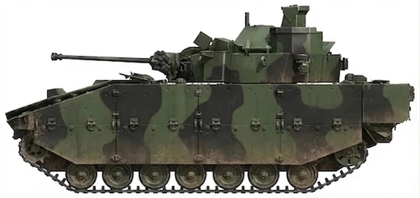 Profile drawing of General Dynamics UK Ajax