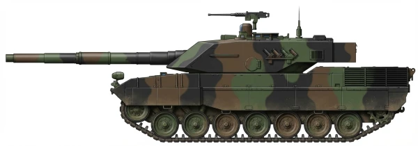 Profile drawing of Consorzio Iveco-Fiat Ariete 1