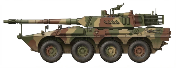 Profile drawing of Otobreda / Bolzano Centauro