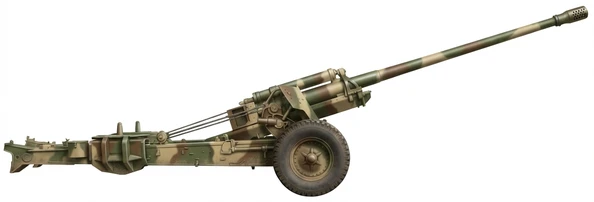 Profile of M-46 Field Gun