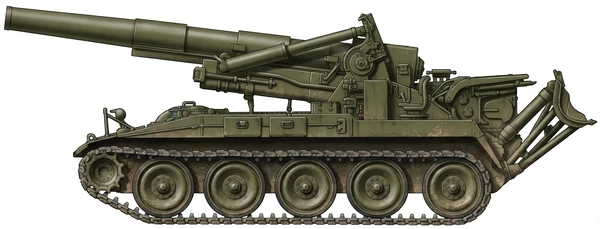Profile of M110 Howitzer