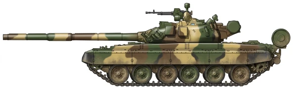 Profile drawing of Malyshev HMB Plant T-80
