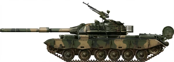 Profile drawing of Norinco Type 80