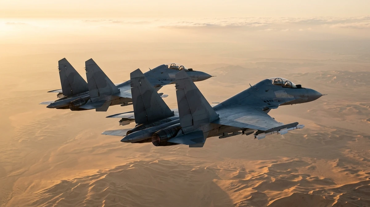 Algeria Flies Four Su-30s and a Tanker Into Niamey After the Failed Mutiny in Niger