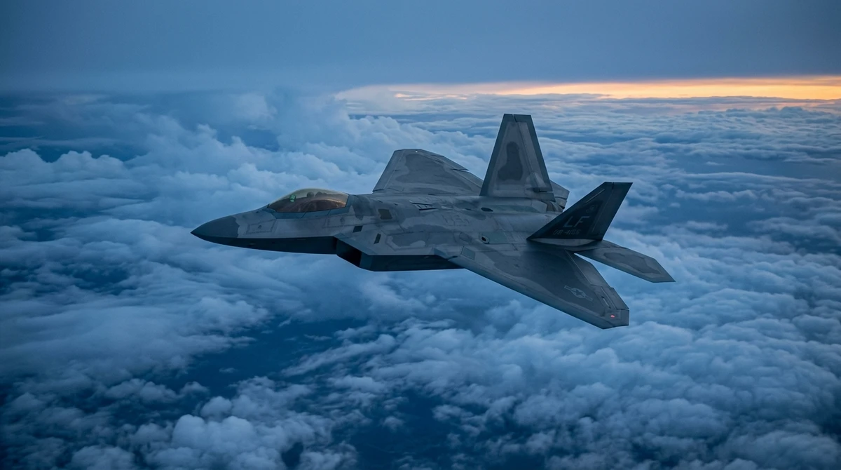 F-22 Pilot Takes In-Flight Command of an Anduril YFQ-44A Fury Drone