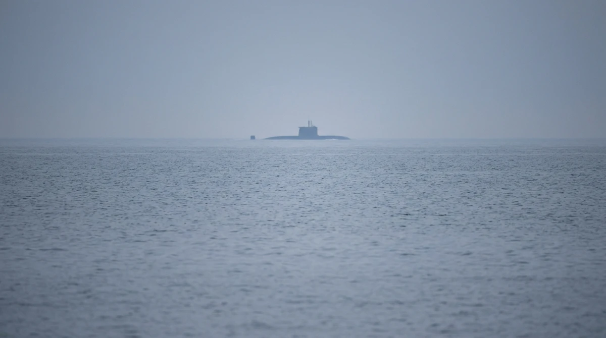 North Korea Says It Fired Two Submarine-Launched Cruise Missiles, Shows Hero Kim Kun Ok Submarine at Sea