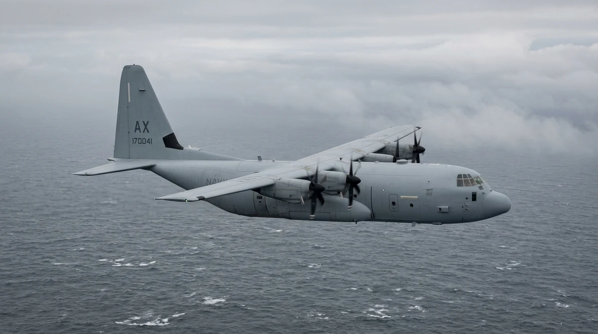 US Navy accepts first C-130J-30 airframe for E-130J Phoenix II TACAMO aircraft